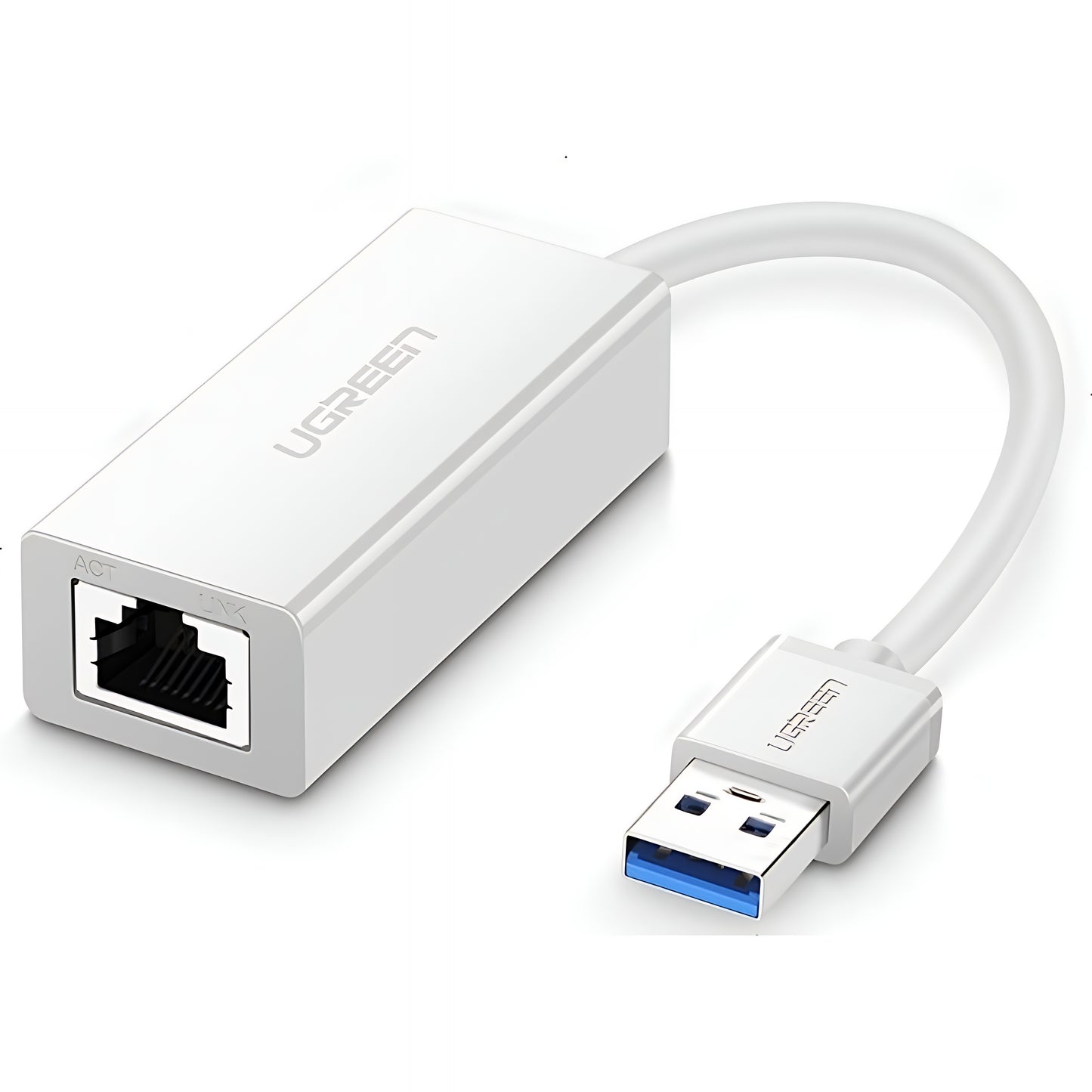 Carte réseau UGREEN CR111, RJ45, USB 3.0, Blanc