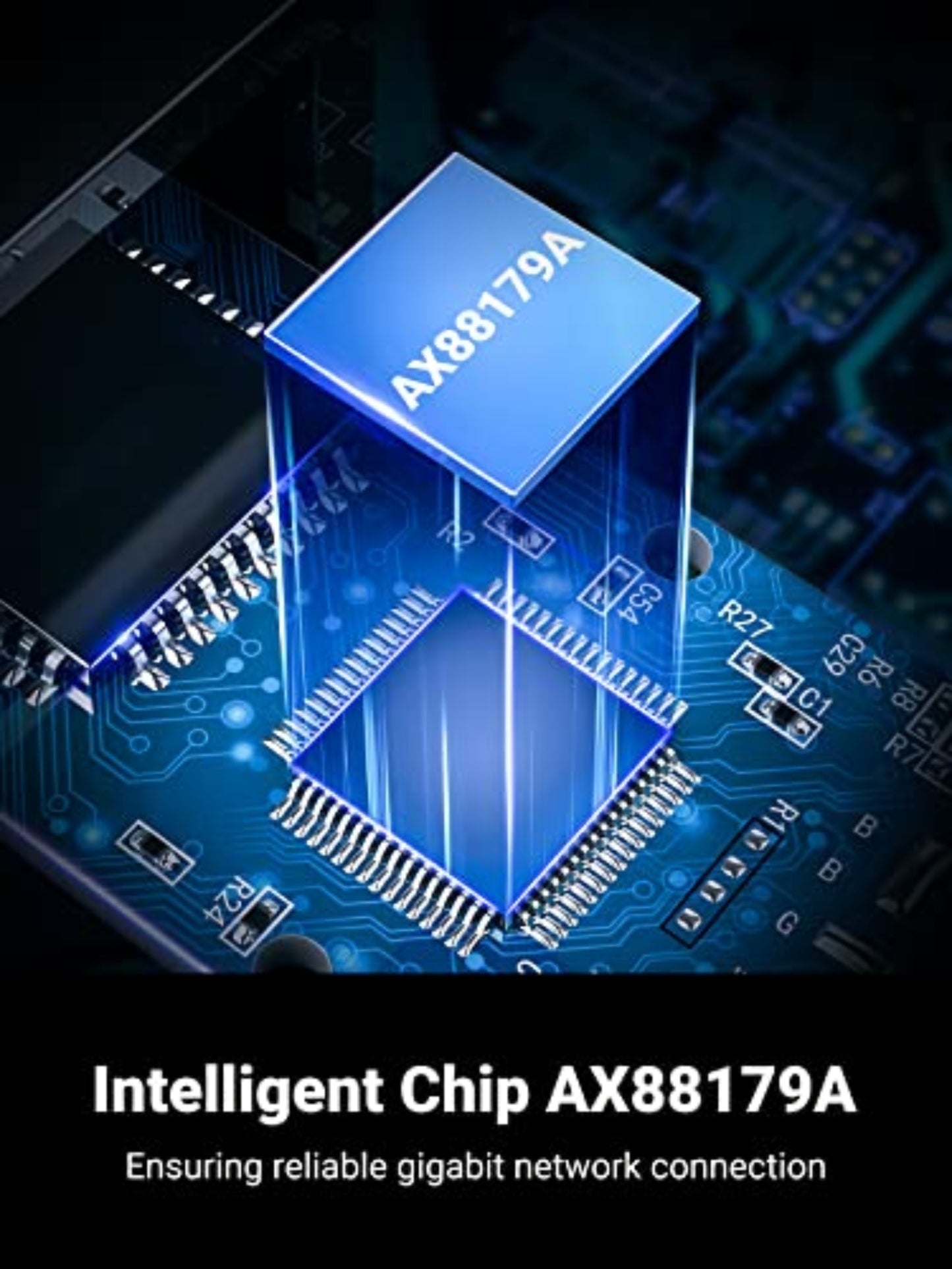 Carte réseau UGREEN CR111, RJ45, USB 3.0, Blanc