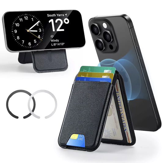 Magsafe portemonnee, ESR, Classic, Zwart