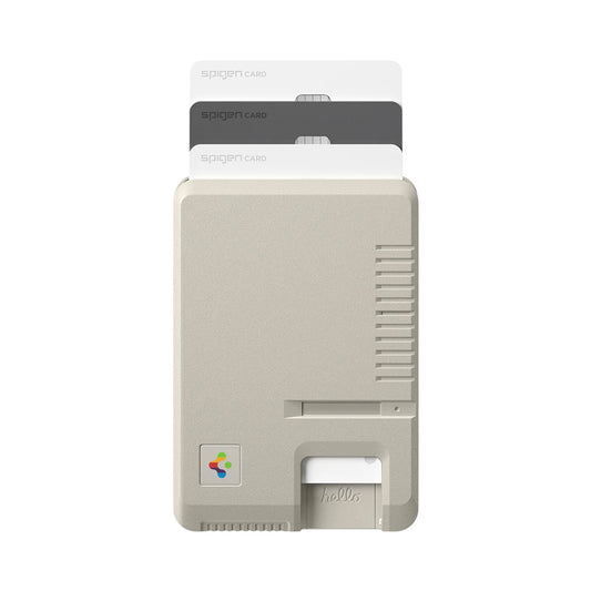 MagSafe Wallet, Spigen, Classic LS, Beige AFA10949