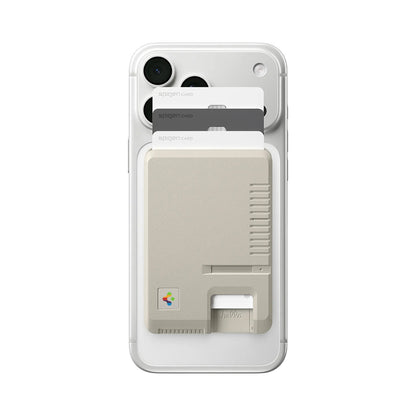 MagSafe Portemonnee, Spigen, Classic LS, Beige AFA10949