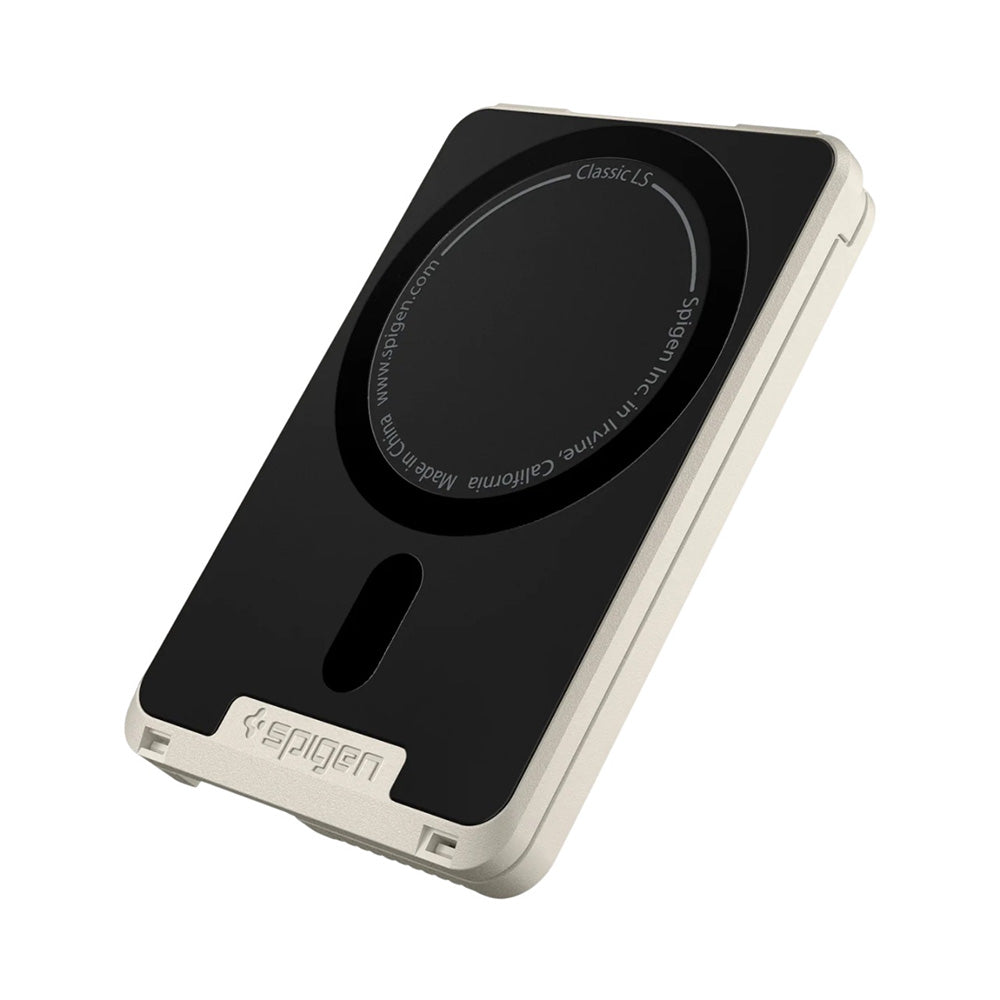 MagSafe Portemonnee, Spigen, Classic LS, Beige AFA10949