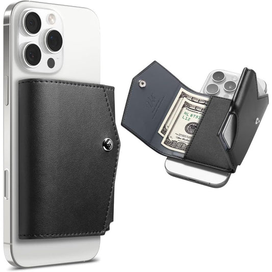 Magsafe Portemonnee, Spigen, Valentinus Pro, Zwart