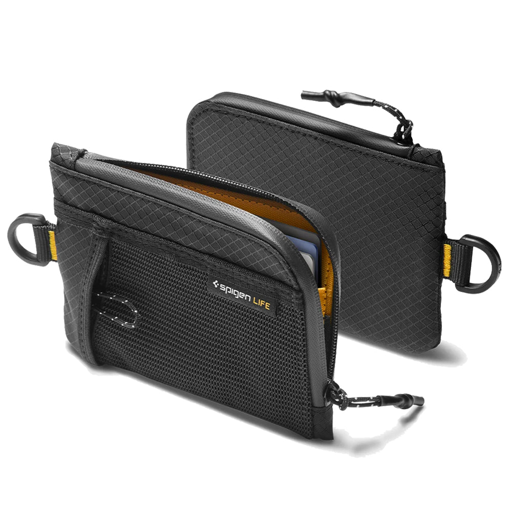 Spigen LF300 Portemonnee met RFID Bescherming, Zwart AFA11229
