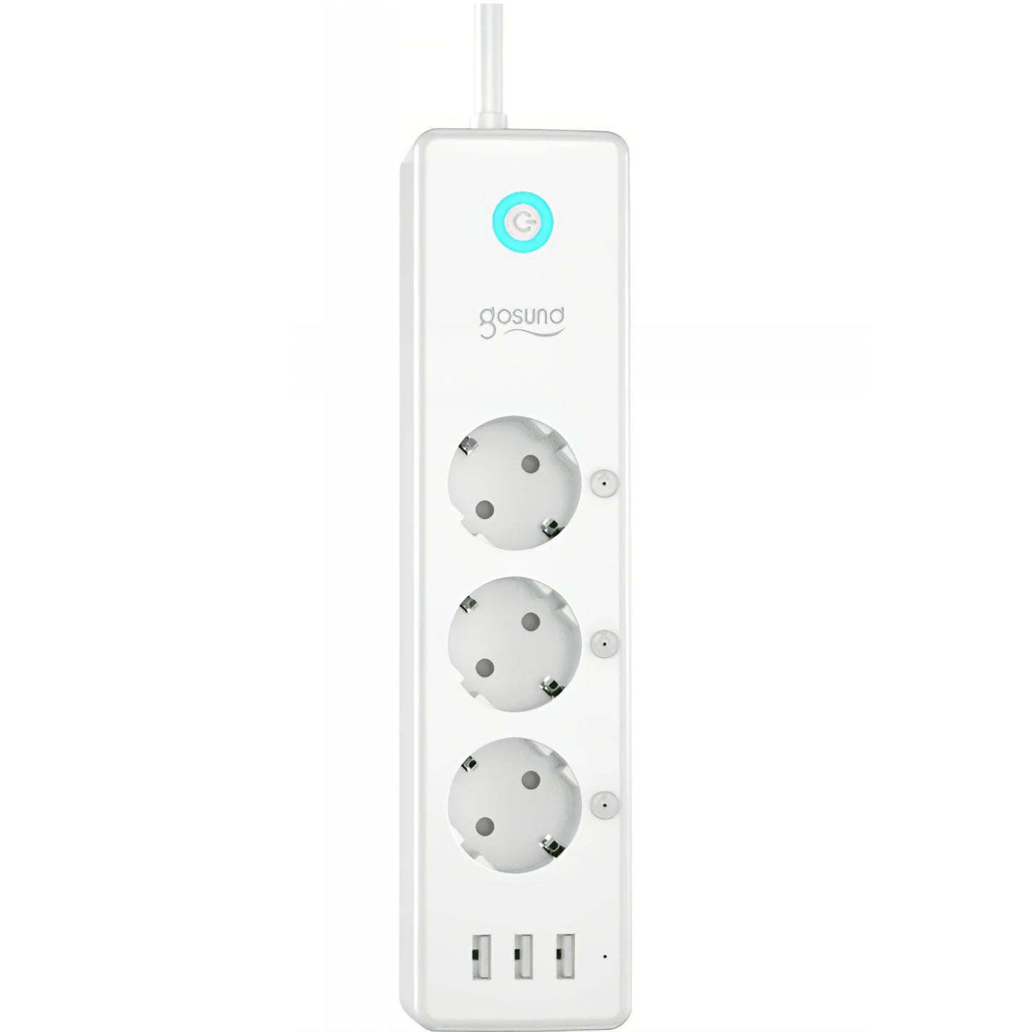 Multiprise Gosund P1 Plus, Wi-Fi, 3 x Schuko