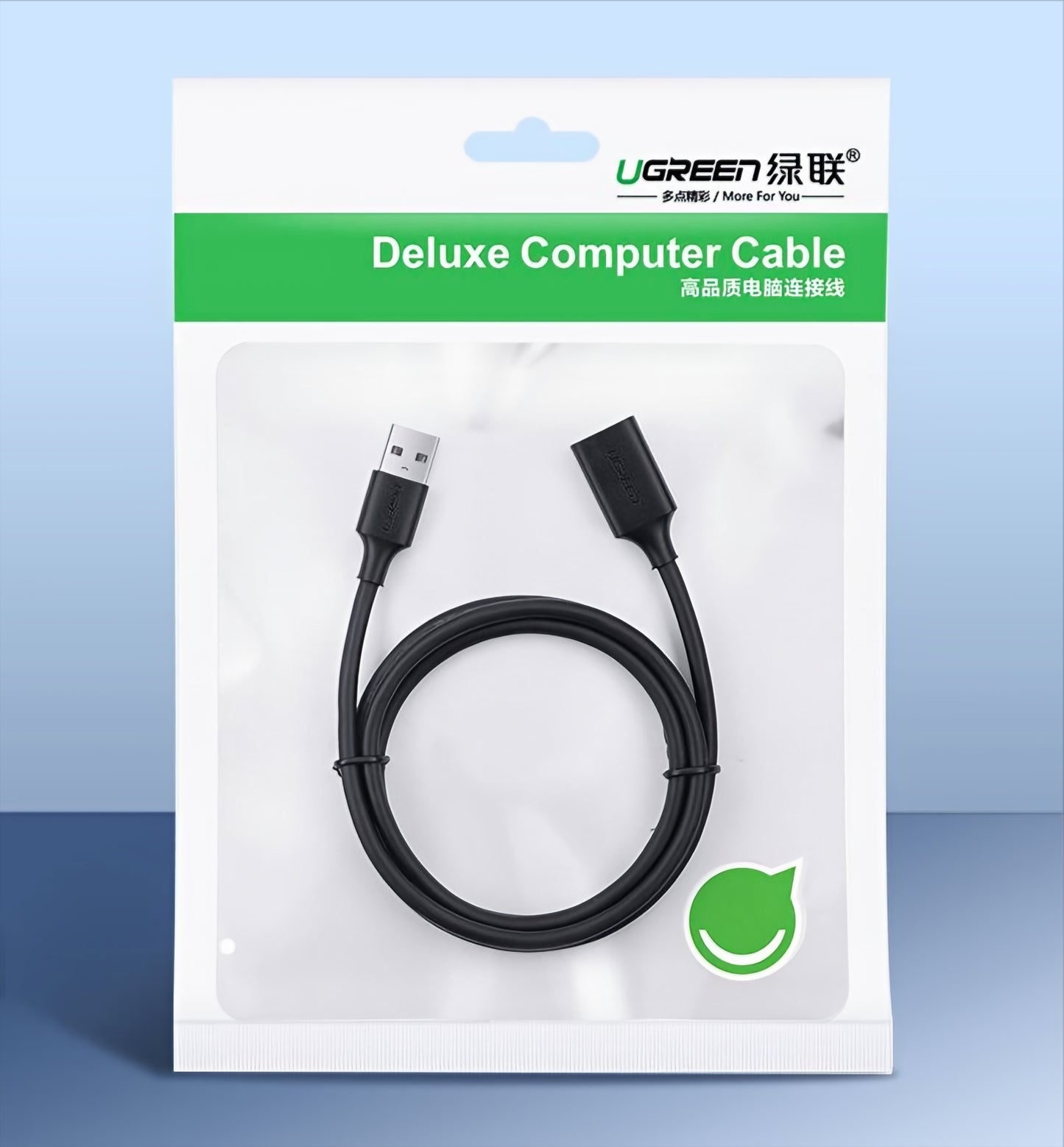 Rallonge USB 3.0 UGREEN US129, 5m, Noir