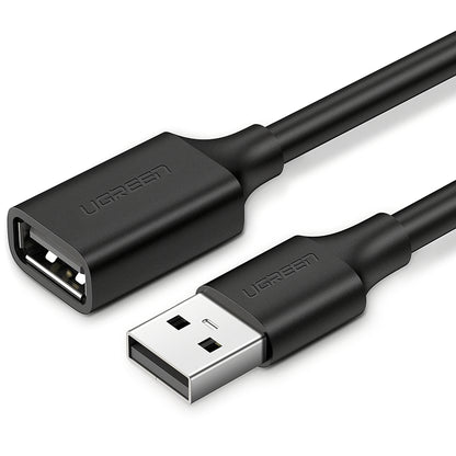 UGREEN US103 USB Extension Cable, 5m, Black