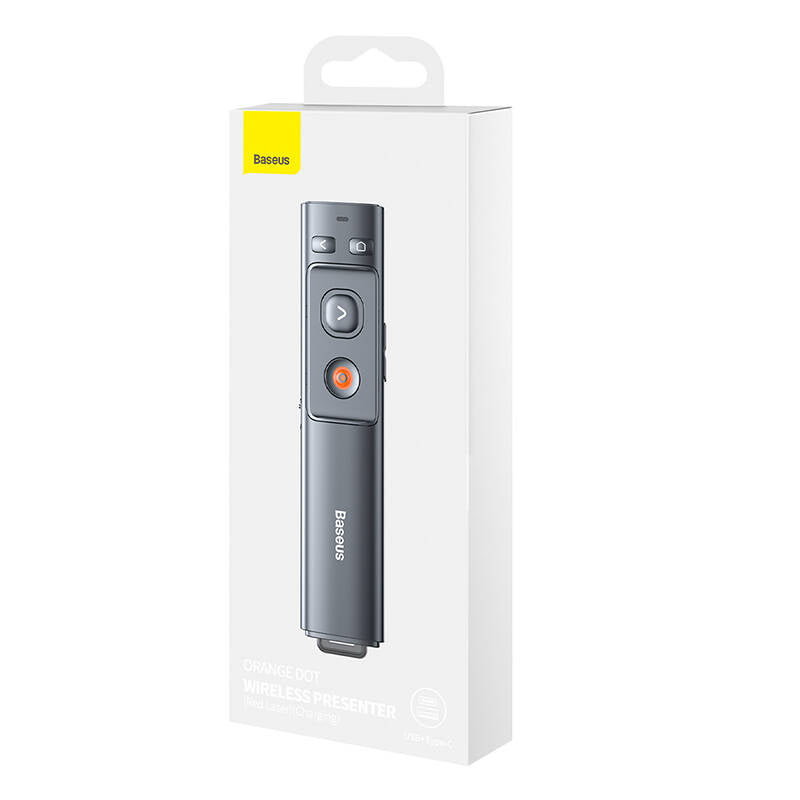 Wireless Presenter Baseus Orange Dot, Gray WKCD000013