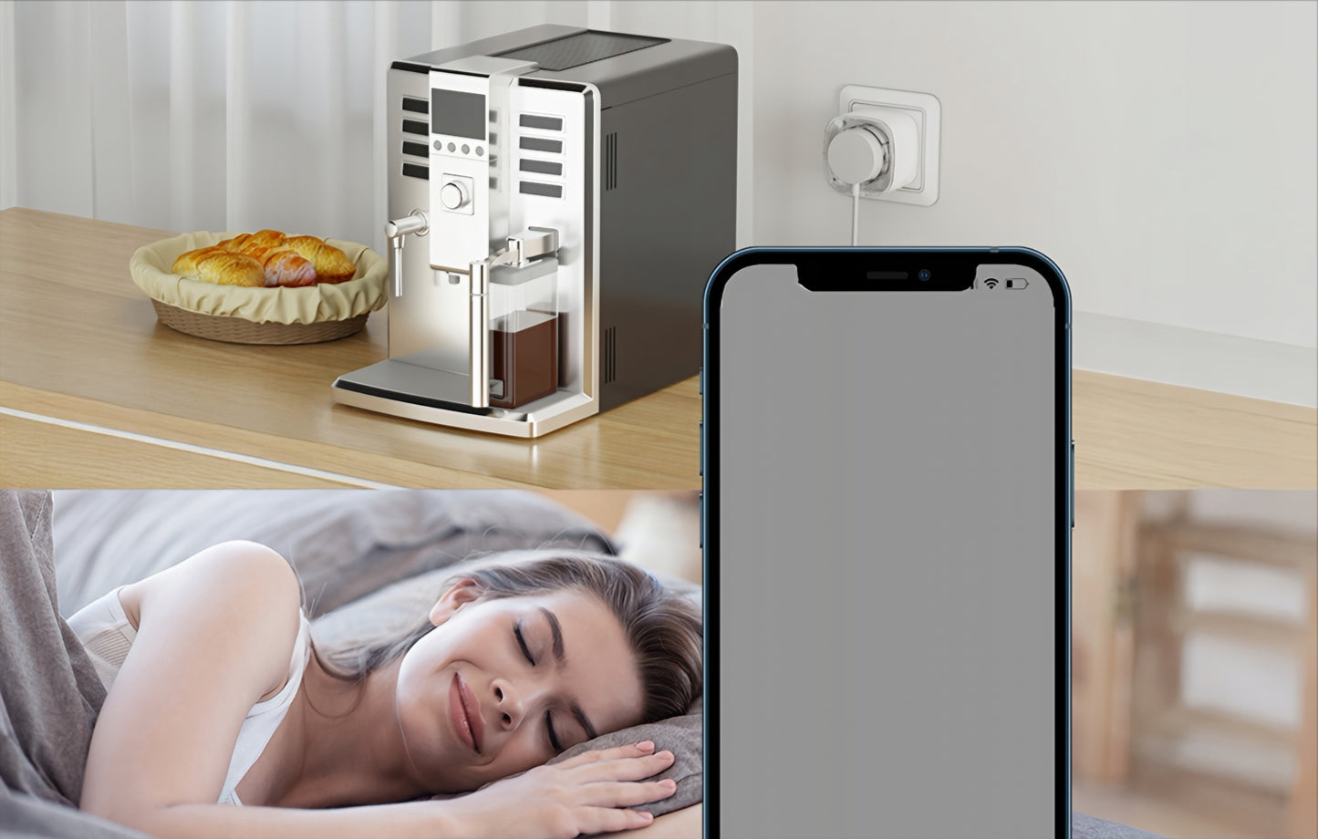 Gosund Smart Stopcontact EP8-M, Wi-Fi