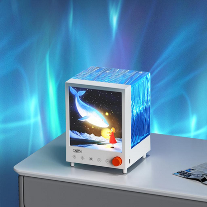 Projecteur Laser XO Design OZ14 Aurora, Blanc