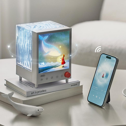 Projecteur Laser XO Design OZ14 Aurora, Blanc