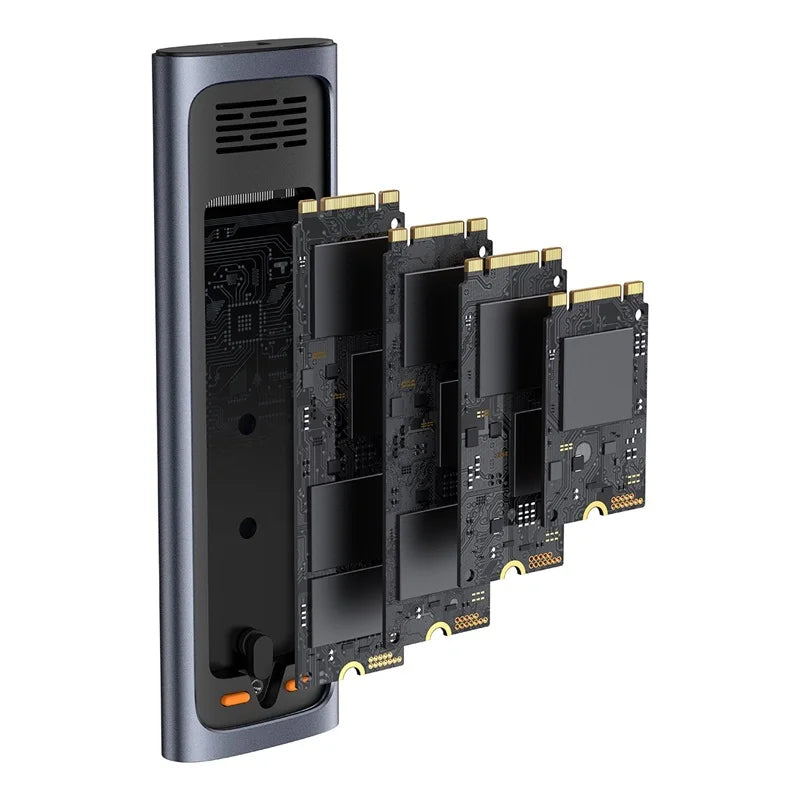Baseus FlyJoy Series rack voor SSD SATA M.2 NVMe, Grijs B00760600811-02