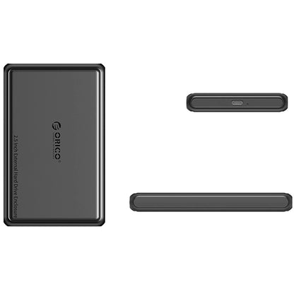 Orico DDL25-C3 Rack for HDD / SSD SATA 2.5inch, USB-C, Black