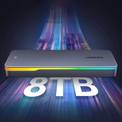 Rack UGREEN CM777 (25665) pour SSD M.2 NVMe, Noir