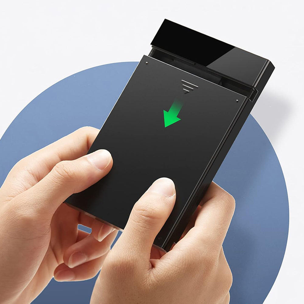 UGREEN US221 Rack (50743) für HDD / SSD SATA 2.5 Zoll, USB-C, Schwarz