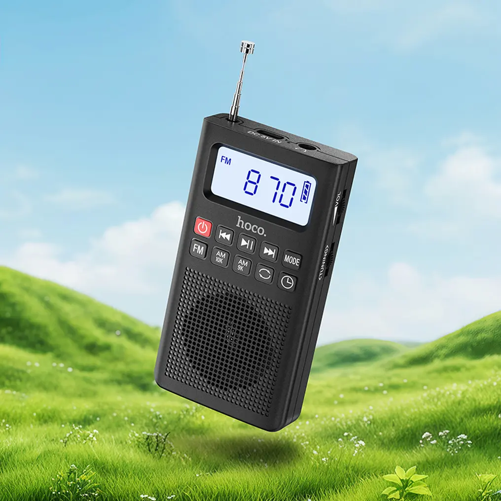 Draagbare Radio HOCO HI51, Zwart