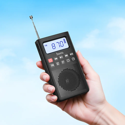 Draagbare Radio HOCO HI51, Zwart