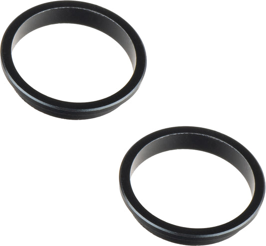 Achtercamera Frame Apple iPhone 13, Buiten, Wide + UltraWide, Zwart