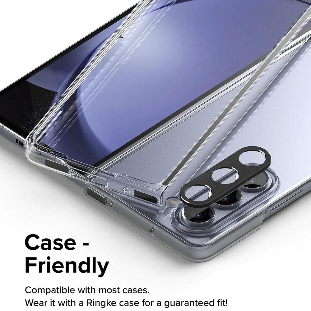 Ringke Styling Schutzrahmen für die Rückkamera für Samsung Galaxy Z Fold5 F946, Aluminium, Schwarz