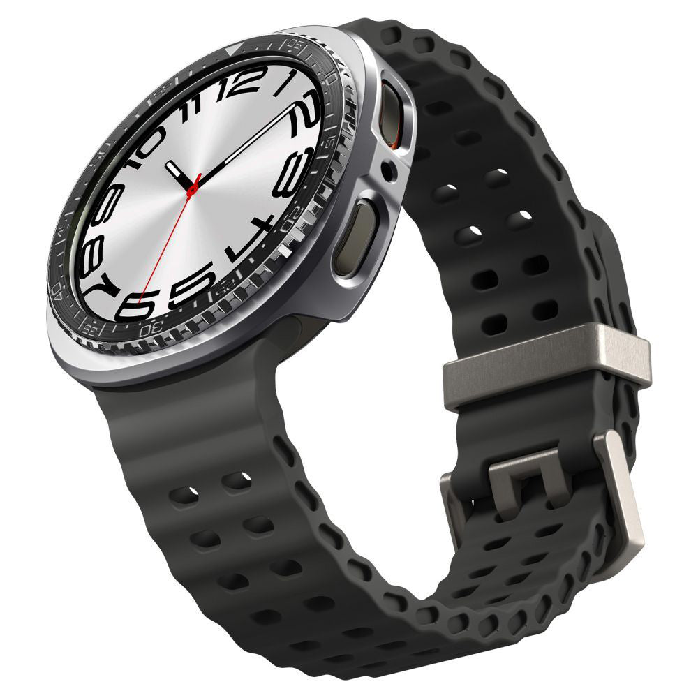 Spigen Tune Pro Diver Schutzrahmen für Samsung Galaxy Watch8 44mm, Schwarz