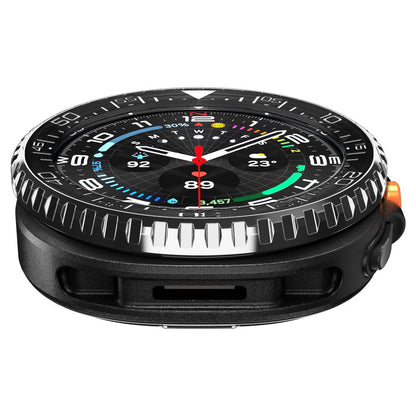 Spigen Tune Pro Diver Beschermingsframe voor Samsung Galaxy Watch8 Classic, Zwart