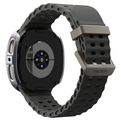 Spigen Tune Pro Pilot Beschermingsframe voor Samsung Galaxy Watch8 44mm, Zilver