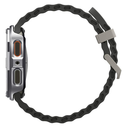 Spigen Tune Pro Pilot Beschermingsframe voor Samsung Galaxy Watch8 44mm, Zilver