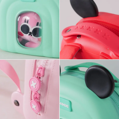 Sac à dos Picocici Kids Travel Ears K52, Rose