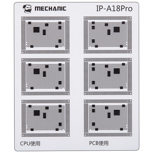 Sjabloon Isolatie CI Paden Mechanic voor Apple iPhone 6 - 16 Serie