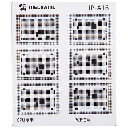 Schablone zur Isolierung von CI-Leiterbahnen Mechanic für Apple iPhone 6 - 16 Serie