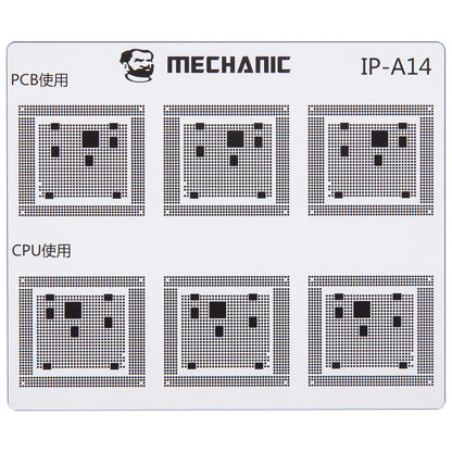 Schablone zur Isolierung von CI-Leiterbahnen Mechanic für Apple iPhone 6 - 16 Serie