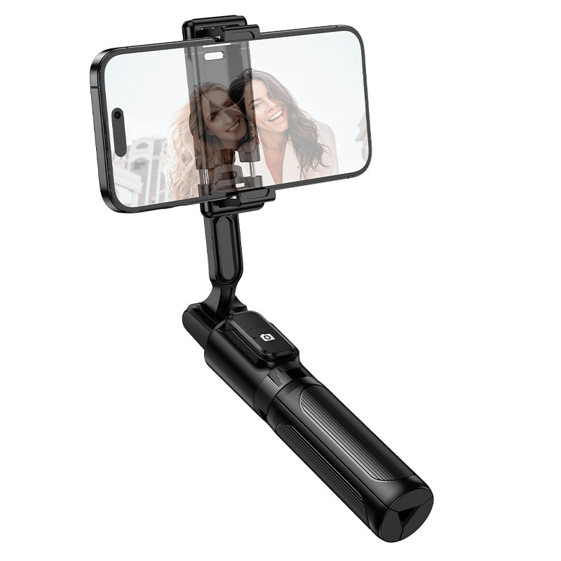 Selfie Stick Bluetooth Borofone BY14 Graceful, 4,5 pouces - 7 pouces, Noir