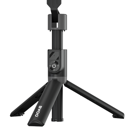 Selfie-Stick Bluetooth BWOO BO-ZP14, Universal, Schwarz