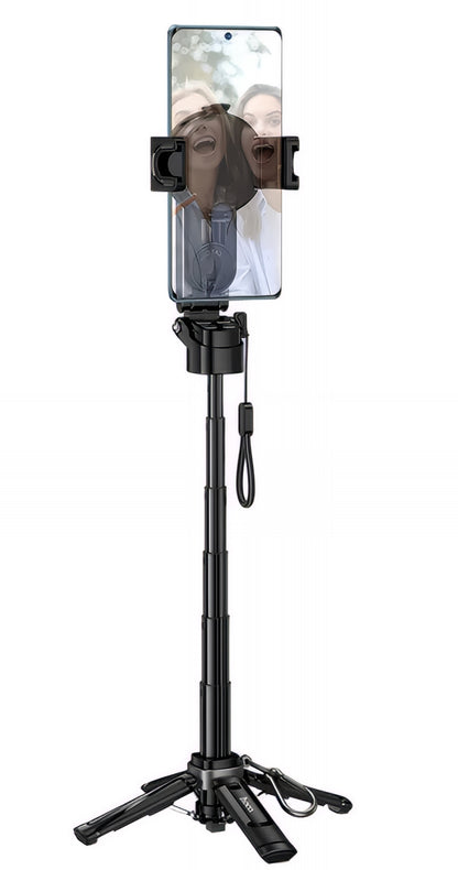 Perche à selfie Bluetooth HOCO K27 Pro, Universelle, Noire