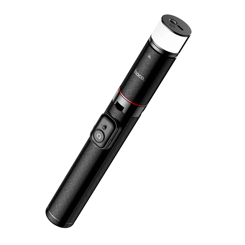 Selfie Stick Bluetooth HOCO K34, 4,5 pouces - 7 pouces, Noir