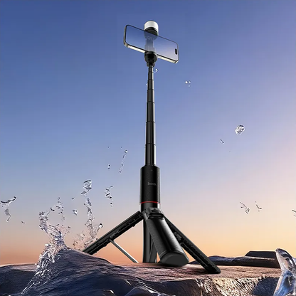 Selfie Stick Bluetooth HOCO K34, 4,5 pouces - 7 pouces, Noir