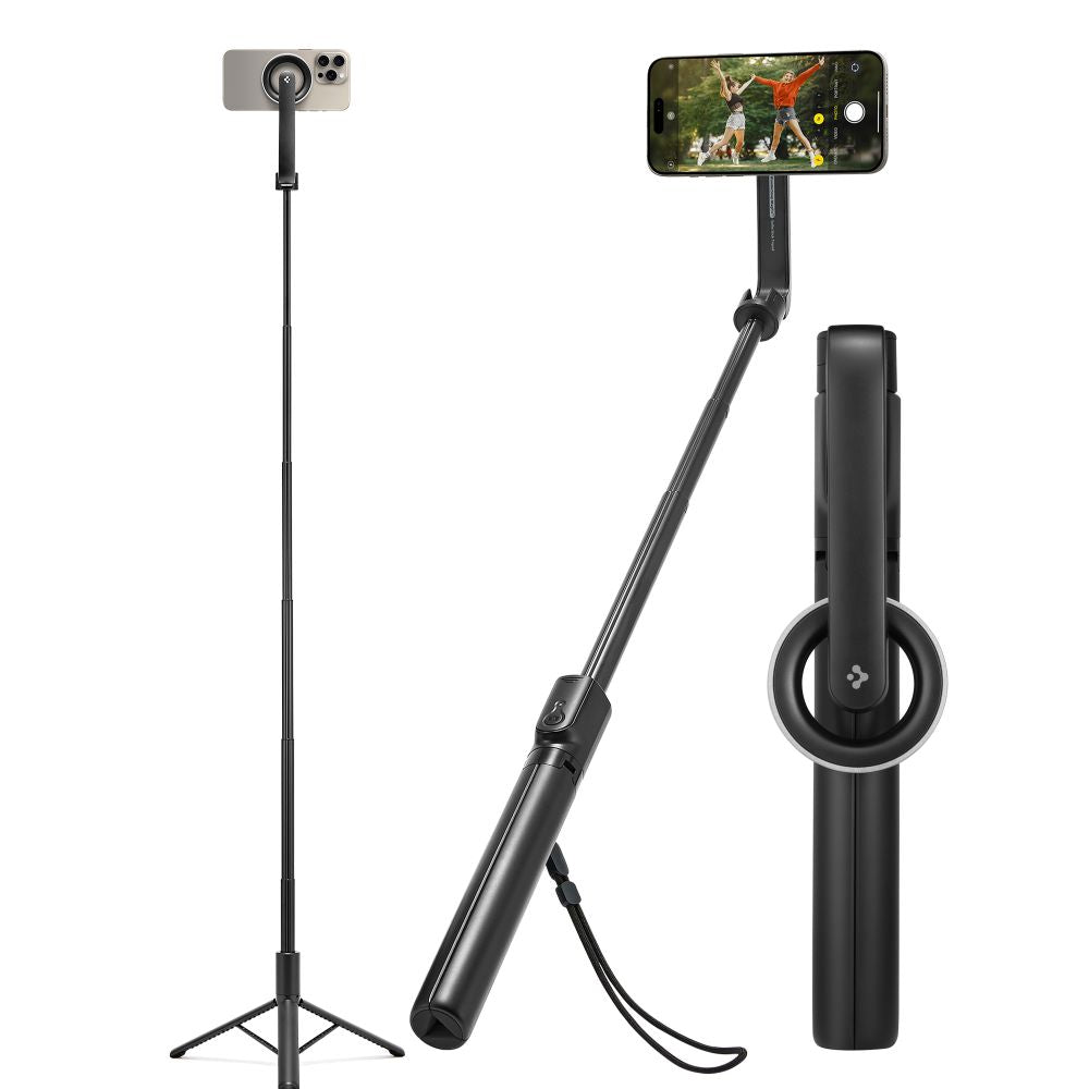 Selfie Stick Bluetooth Spigen S580W, Universal, Schwarz