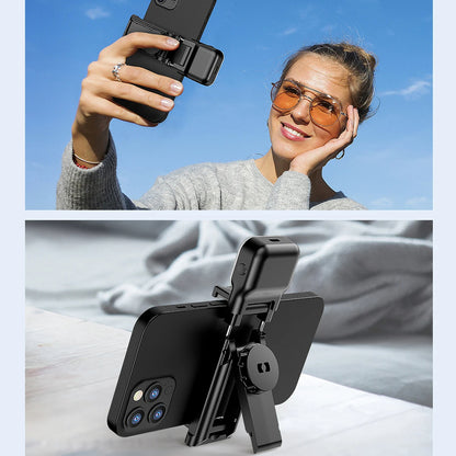 Selfie Stick Bluetooth Techsuit C01s, Universeel, Zwart