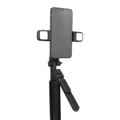 Selfie Stick Bluetooth Techsuit K30S, Universeel, Zwart