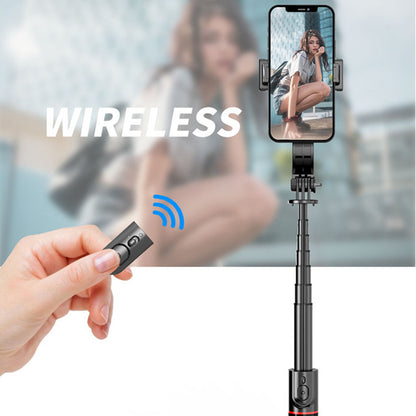 Selfie Stick Bluetooth Techsuit L12, Universeel, Zwart