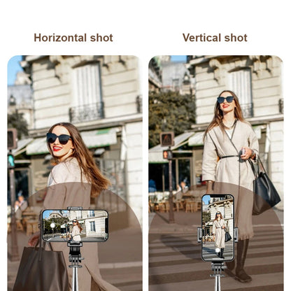 Selfie Stick Bluetooth Techsuit Q11s, Universel, Noir