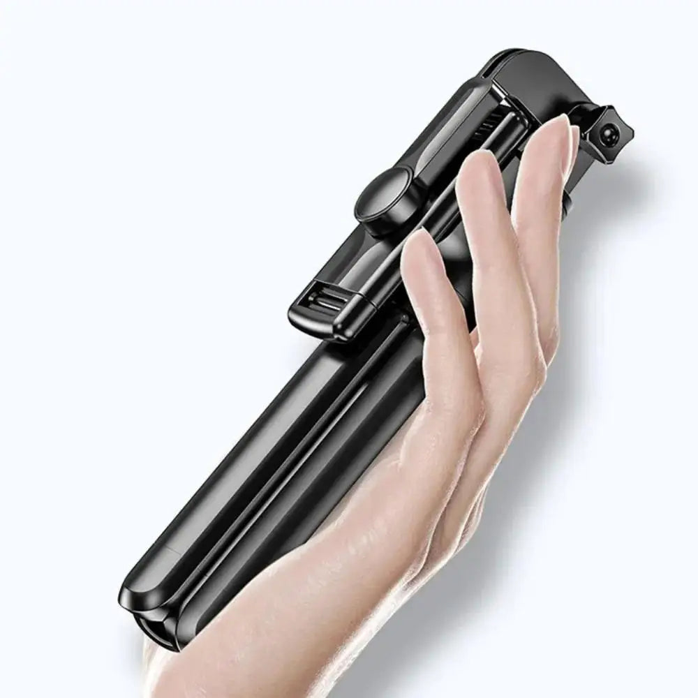 Selfie Stick Bluetooth Techsuit S03, Universal, Black