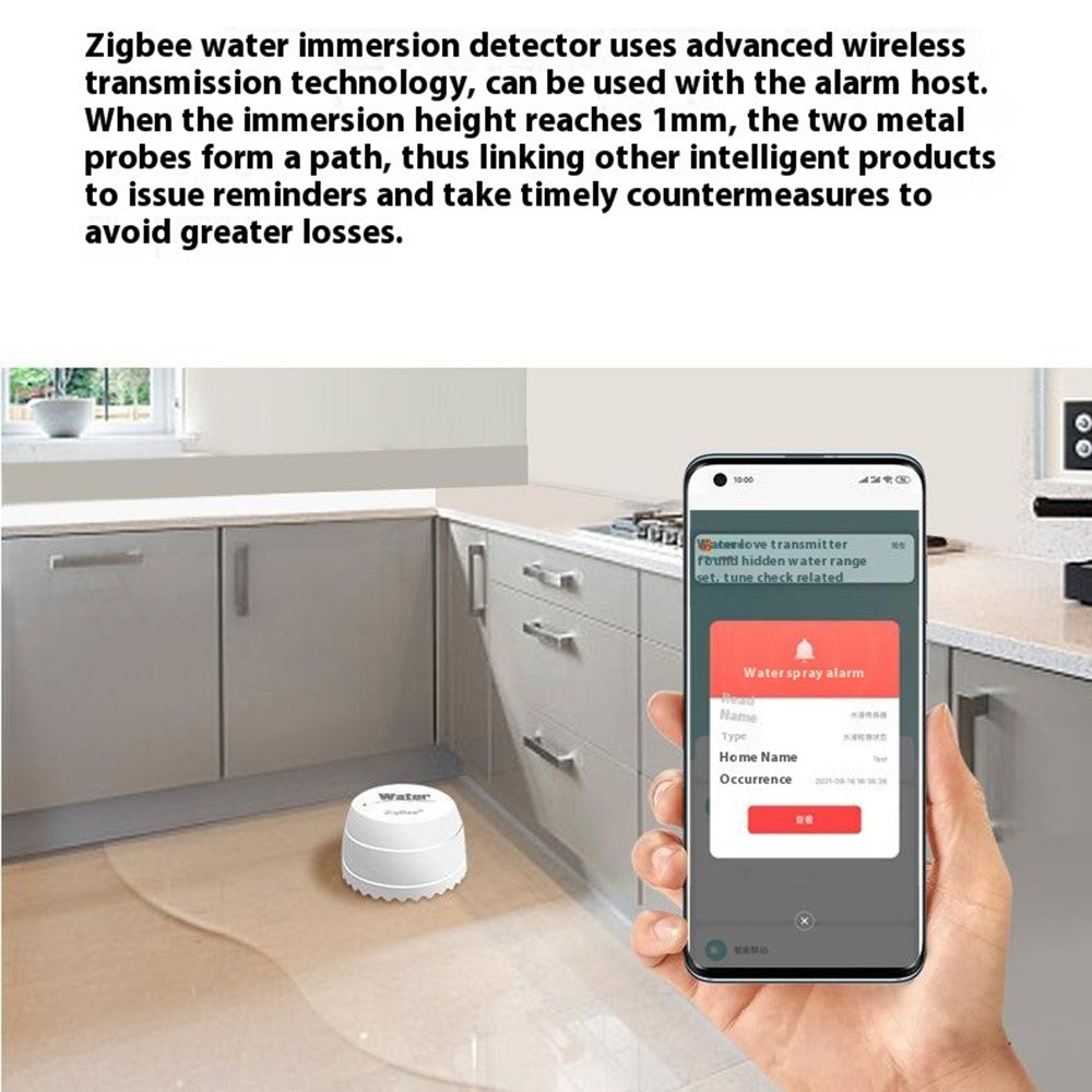 Capteur de détection de fuites d'eau OEM SQ500B, Wi-Fi