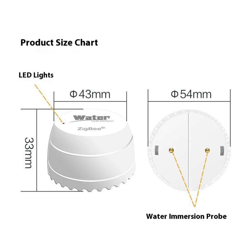Capteur de détection de fuites d'eau OEM SQ500B, Wi-Fi