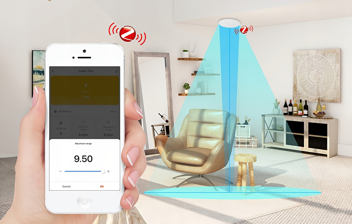 Capteur de Présence Moes ZSS-QY-HP, ZigBee