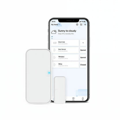 Tür-/Fenstersensor Broadlink DS4 mit Hub S3, Wi-Fi
