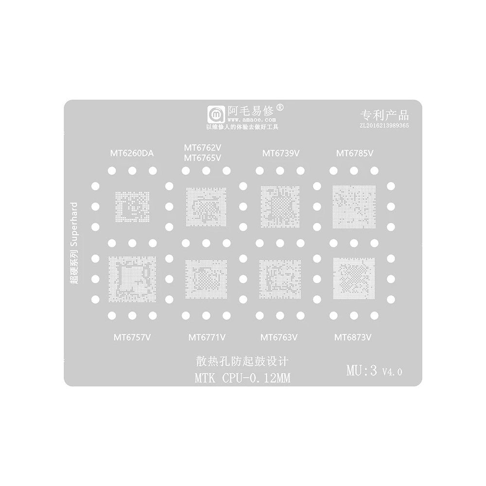 BGA-mesh Amaoe voor CPU MTK MU1-5