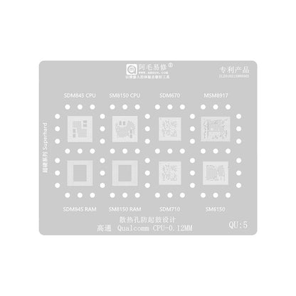 BGA-Sieb Amaoe für CPU Qualcomm QU1-8 Serie