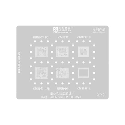 BGA-Sieb Amaoe für CPU Qualcomm QU1-8 Serie