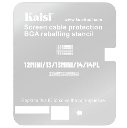 BGA-Schablone Kaisi für Apple iPhone 11 - 14 Pro Max Serie